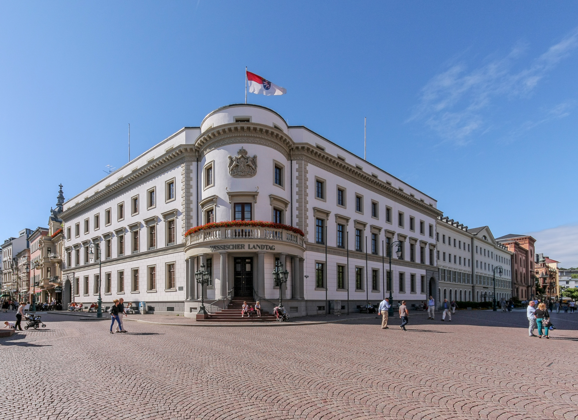 Hessischer Landtag im Wiesbadener Stadtschloss